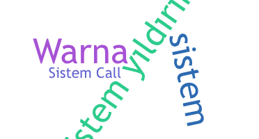 Smeknamn - sistem