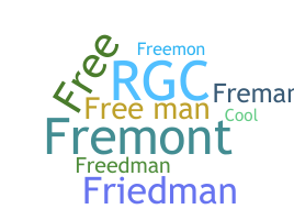 Smeknamn - Freeman