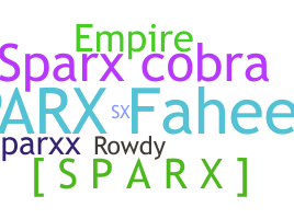 Smeknamn - Sparx