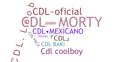 Smeknamn - CDL