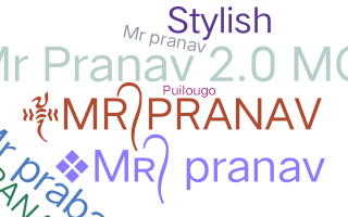 Smeknamn - Mrpranav