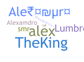 Smeknamn - Alexandro