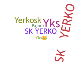 Smeknamn - YerKo