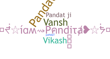 Smeknamn - Pandatji