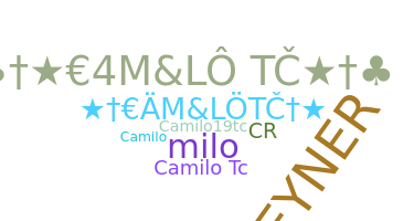 Smeknamn - CamiloTc