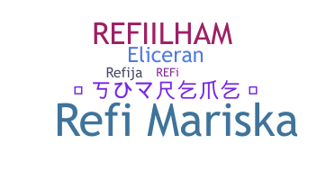 Smeknamn - Refi
