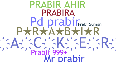Smeknamn - Prabir