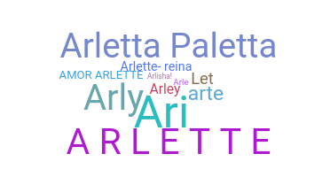 Smeknamn - Arlette