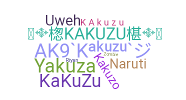 Smeknamn - Kakuzu