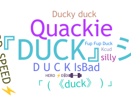 Smeknamn - duck