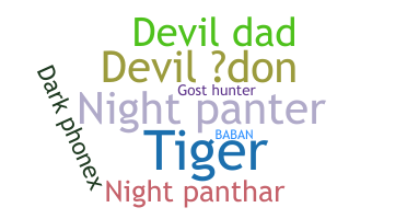 Smeknamn - NightPanter