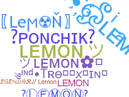 Smeknamn - Lemon