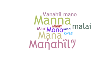 Smeknamn - Manahil
