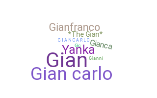 Smeknamn - Giancarlo