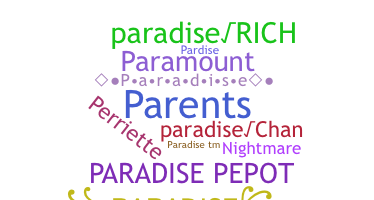 Smeknamn - Paradise