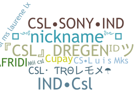 Smeknamn - CSL
