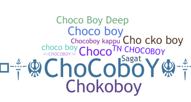 Smeknamn - ChocoBoy