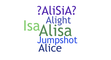 Smeknamn - Alisia