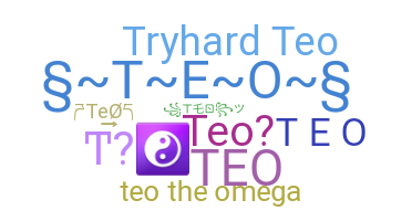 Smeknamn - Teo