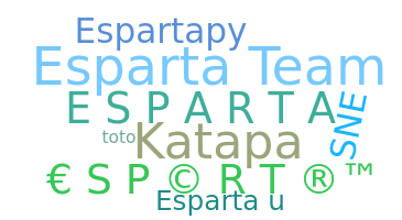 Smeknamn - Esparta
