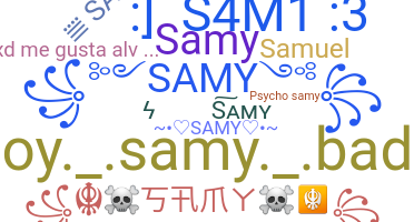 Smeknamn - samy