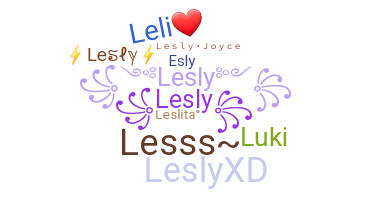 Smeknamn - Lesly