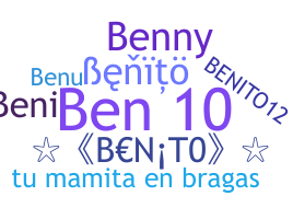 Smeknamn - Benito