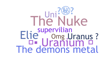 Smeknamn - Uranium