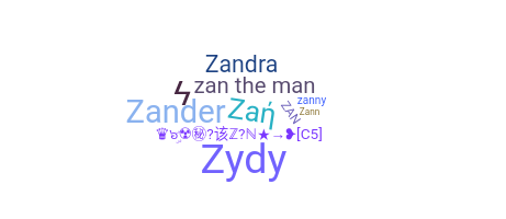 Smeknamn - Zan