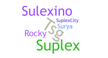 Smeknamn - sUpLeX