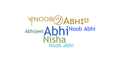 Smeknamn - Noobabhi