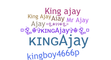 Smeknamn - KingAjay