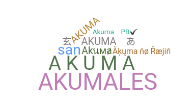 Smeknamn - Akuma