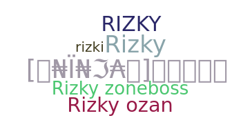 Smeknamn - Rizkyzone