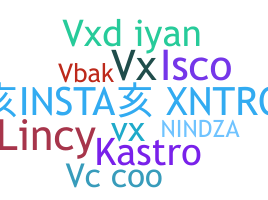 Smeknamn - VX