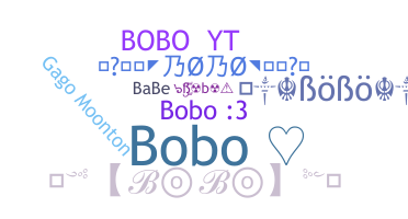 Smeknamn - Bobo