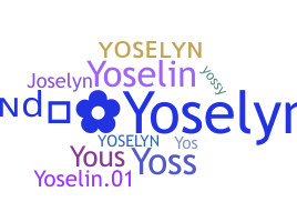 Smeknamn - Yoselyn