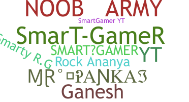 Smeknamn - smartgamer