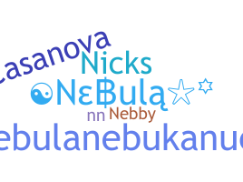 Smeknamn - Nebula