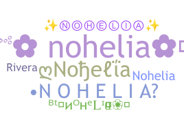 Smeknamn - nohelia