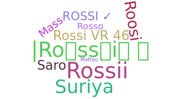 Smeknamn - Rossi