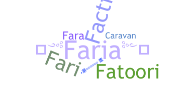 Smeknamn - Faria