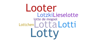 Smeknamn - Lotte