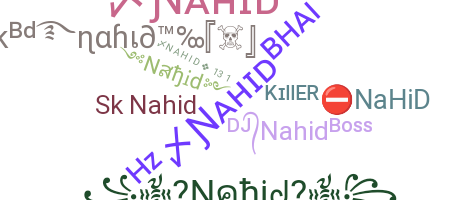 Smeknamn - Nahid