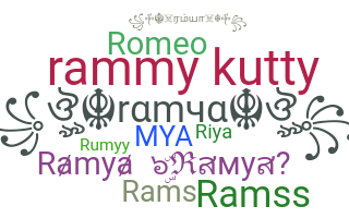 Smeknamn - Ramya