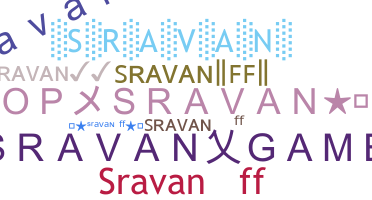 Smeknamn - Sravanff
