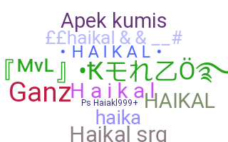 Smeknamn - Haikal