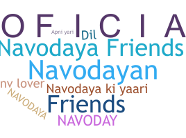 Smeknamn - Navodaya
