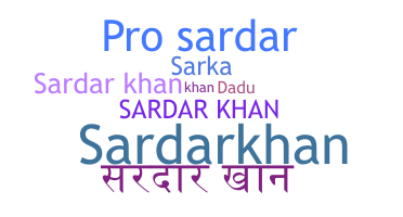 Smeknamn - SardarKhan