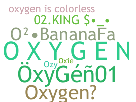 Smeknamn - oxygen
